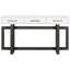 Console fonctionnelle à 3 éléments, pour vestibule - gris, blanc, moderne, simple entrée 3 tiroirs, couloir, salon +