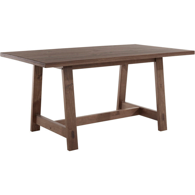 Willamette Pine Solid Wood Dining Table, Natural, H76 x L160 x W90cm