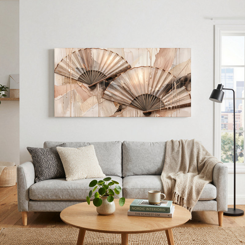 Ensemble de 1 toile murale Fan Art, 46“W x 24”H, Wrapped Canvas