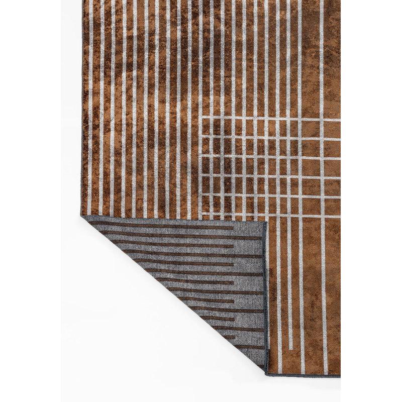 Rapture Striped Area Rug, Rectangle 6'7" x 9'10"