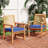 Outdoor Cushion Set (2-Pack) 18x18x4 Inch - Weather & UV Resistant, Fits Patio Lounge & Wicker Chairs, Royal Blue-1543210766-1543210761