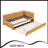 Upholstered Daybed With Trundle-115289666-115289665