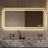 Rectangular Led Frameless Bathroom Mirror, Tri Colored Light-1707900343