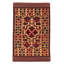Tapis tadjik brun clair 3 pi 10 po x 6 pi 3 po
