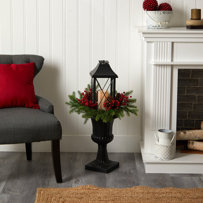 33'' H Floor Lantern with Candle Included