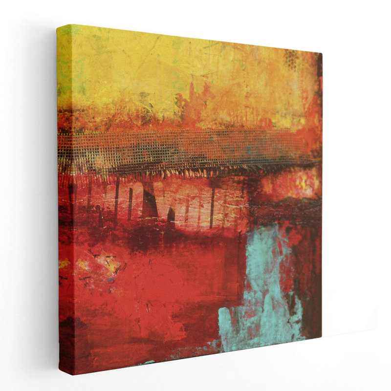 Inner Circle I - reproduction d'art sur toile, H 24 po x l 24 po