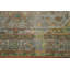 Tapis persan Tabriz patiné délavé surteint 8 x 11