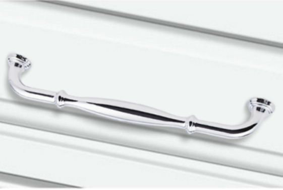 Tiffany Bar Pull, Polished Chrome, 5 1/16"