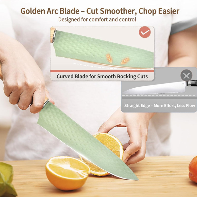 7 Pcs Kitchen Knife Set
