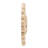 5-1/2 in x 5/8 in Unfinished Large Hand Carved Solid Hard Maple Decorative Rosette Wood Applique