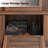 10 Gun Safe For Rifles, Wooden Display Gun Cabinet For Long Rifles, Quick Access Cabinet Safes With Large Sapce Storage For Multiple Short Gun, Espresso-1966154948-1976633155
