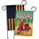 Drapeau de jardin à 2 côtés en polyester 18 x 13 po