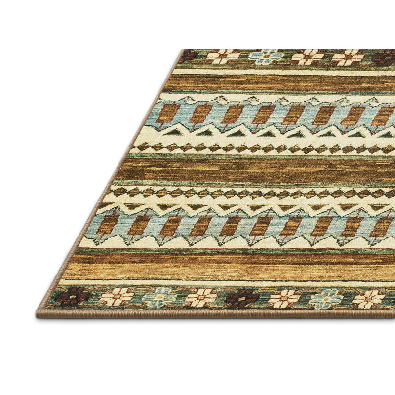 Abstract Indoor Rug, Rectangle 5' x 8'