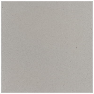 Quarry 6"x 6" Ceramic Floor and Wall Klinker Tile in Gray