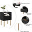 Aizik 39.878cm W Bedside Table