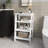 Charming White Bathroom Storage Shelf With 4 Shelves For Functional Organization Stylish Functionality