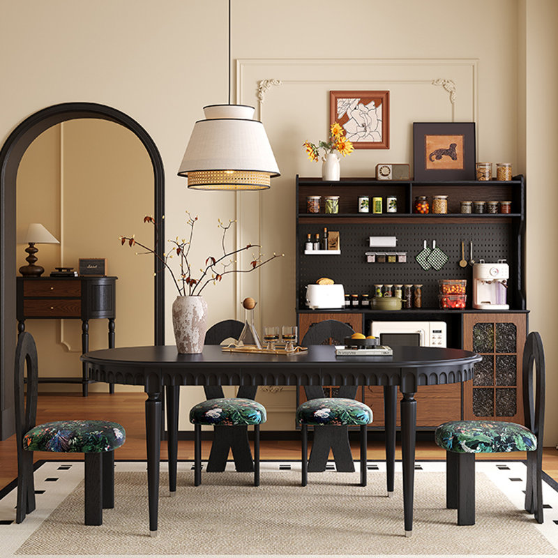 Table de salle à manger Celaya, H 29,52 po x L 62,99 po x l 31,49 po