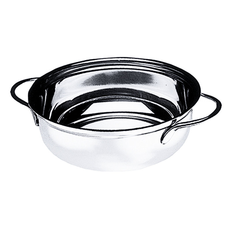 Menu & Banquet Stainless Steel Vegetable Bowl, 7.88"