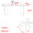 Modern simple solid wood table set.-831682606
