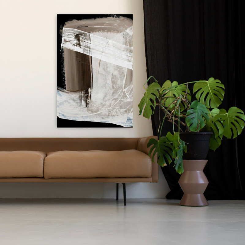 Art contemporain contemporain abstrait, H 48 po x l 32 po
