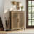 5-Tier 20 Pairs Shoe Storage Cabinet For Entryway And Living Room