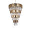 Lustre en cristal doré 4 niveaux Transitional-31940859