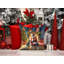 Coussin Schnauzer and Santa Claus-101410263