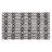 Linkage Casual Geometric Polyester Machine Washable Knitted Bath Mat-94230209-94230215