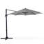 Parasol en porte-à-faux décalé en aluminium avec pivotement et inclinaison à 360 °, parasol de patio extérieur 10 pi avec manivelle et auvent ventilé, base vendue séparément-129009844-129009848-85856859