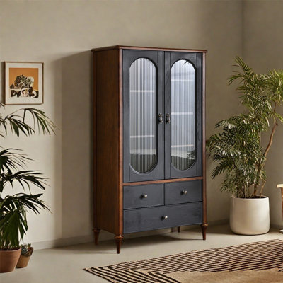 French style light luxury high-end bookcase