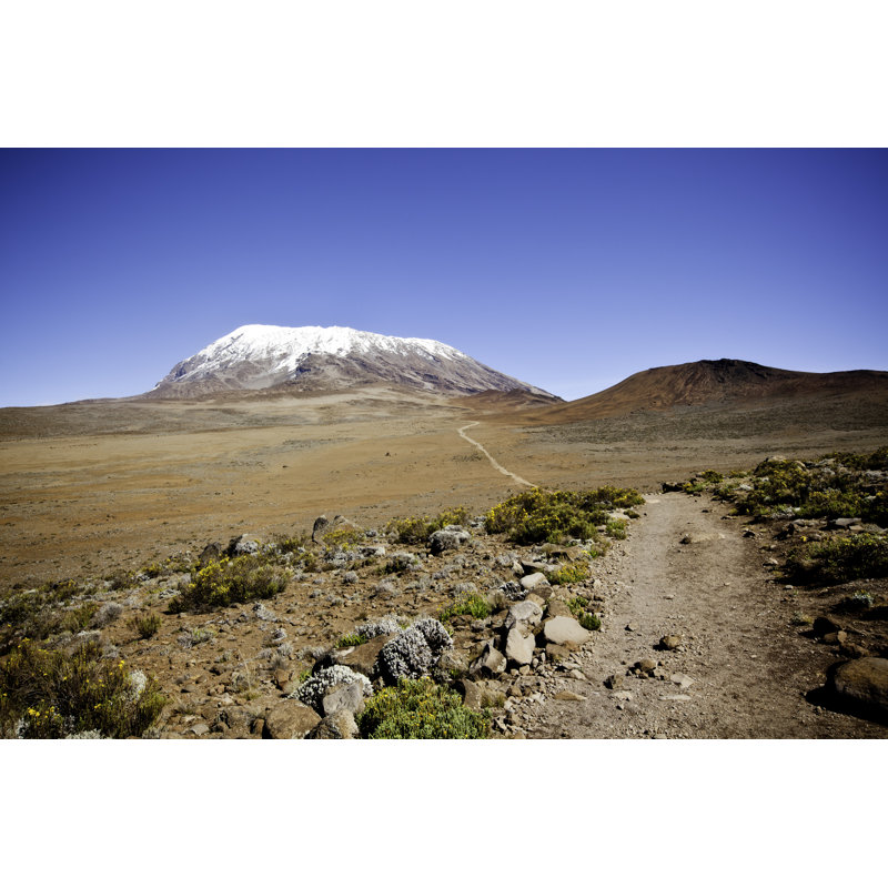Summit Of Mount Kilimanjaro by Ranplett - No Frame Art Prints on Canvas, 61cm H x 91cm W