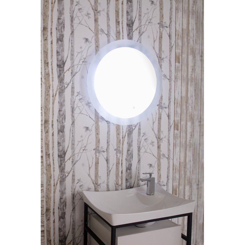 Miroir mural rond Denelle