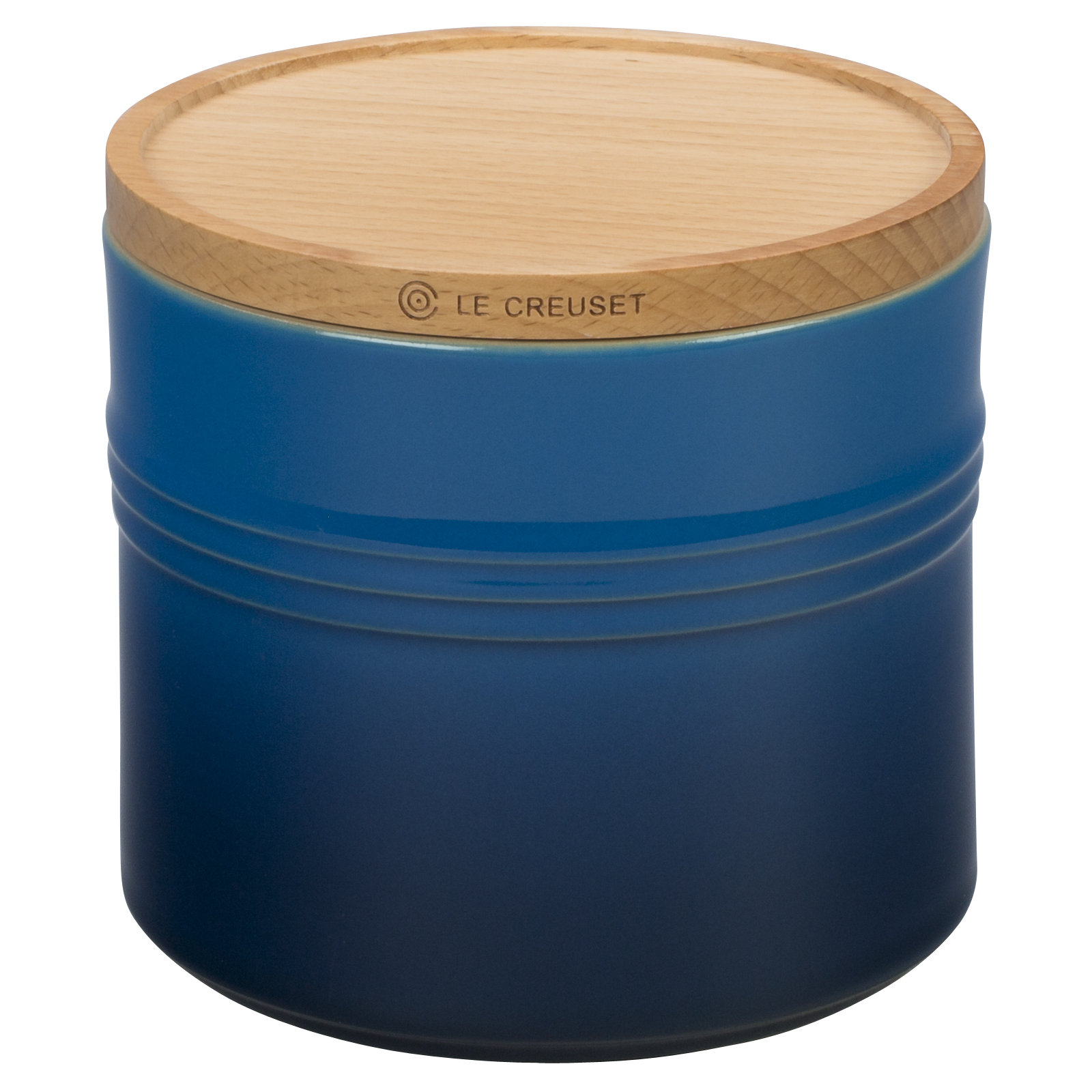 Metallics Kitchen Canister, Marseille, 5.25" H x 5.5" W x 5.5" D