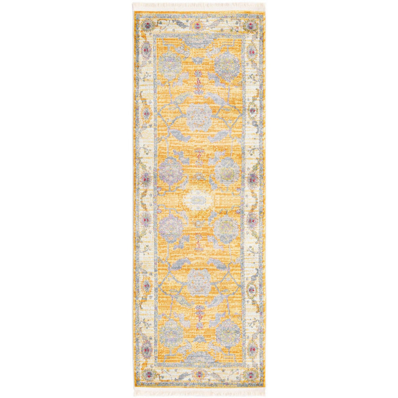 Tapis transitionnel Marvella, Tapis de couloir 2 pi 2 po x 6 pi