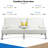 Modern Convertible Futon, Adjustable Folding Sofa Bed-542931737