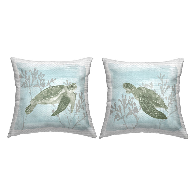 Ensemble de coussins 2 pièces Turtles