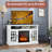 Ripley 48'' W Storage Credenza with Electric Fireplace Included-921017061