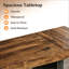 Table basse 71 po Woodgrain Design