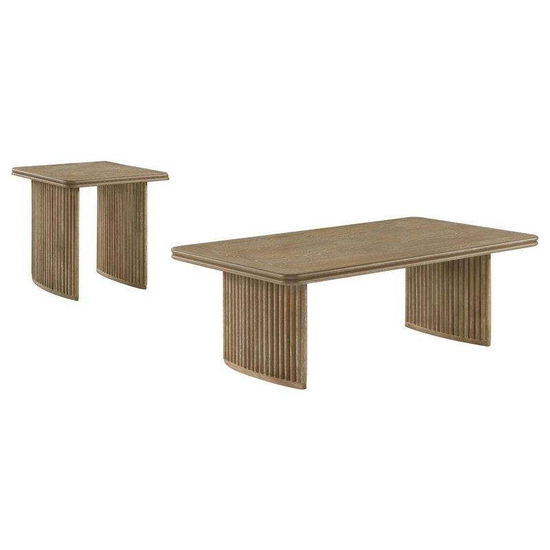 Ensemble de tables basses 2 pièces Wendland, 2 pièces: table basse, table de bout