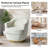 Lundquist Velvet Swivel Barrel Chair-86627092