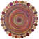 Herzig Hand-Woven Flatweave Red Area Rug