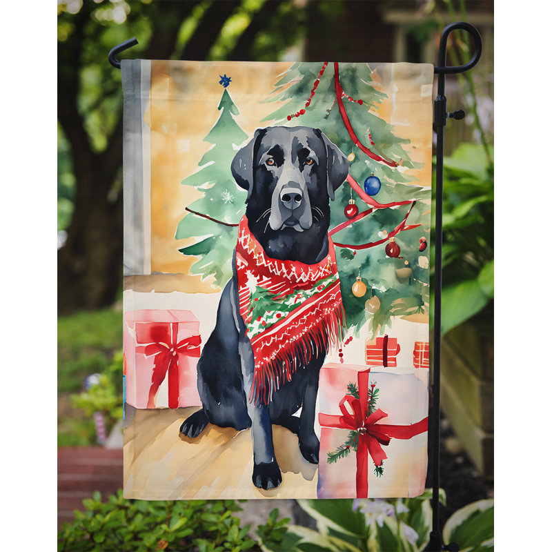 Double Sided Polyester Christmas, 15.5'' H x 11.25'' W