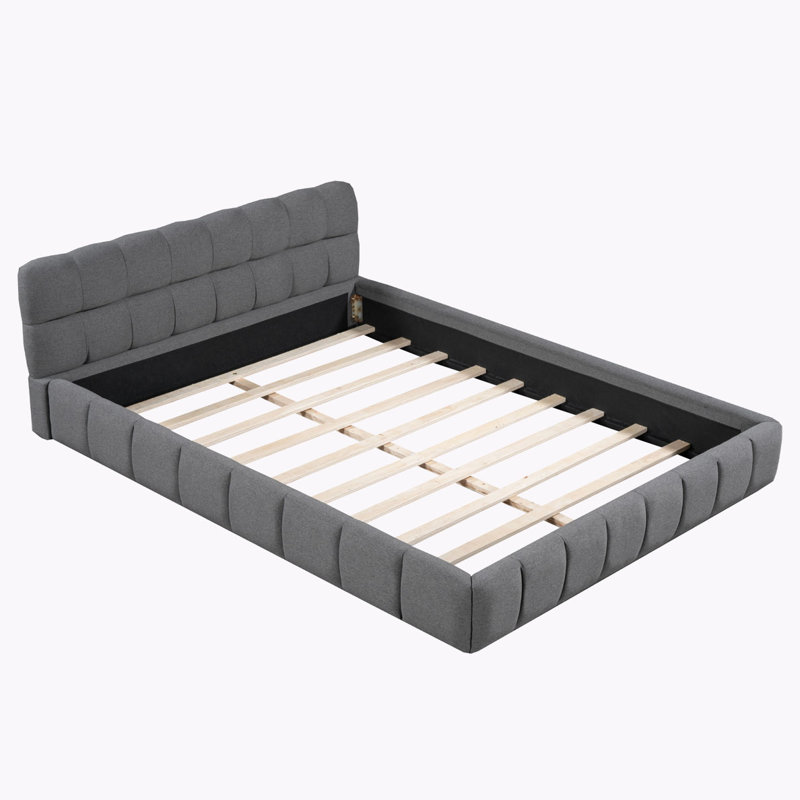 Grounded Bed, Gray