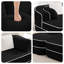 Canapé modulaire en velours pelucheux en forme de nuage Fluffy: conception désossée sans assemblage, confort Ergo 32D et liberté modulaire | Sleeper Ready avec chaises doubles-670637304