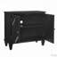 Buffet rétro 33,6 "en bois avec rangement-1707100693