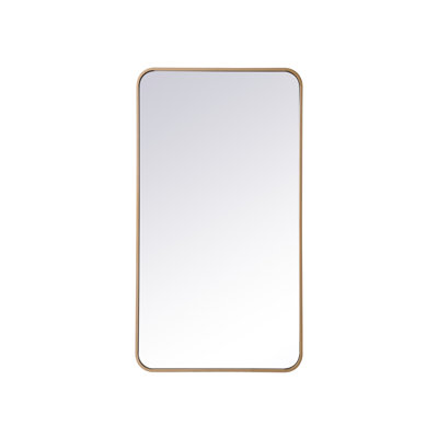 Sabine Metal Rounded Rectangle Wall Mirror