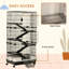 Cage portative multifonctionnelle pour petits animaux avec roulettes pour plus de commodité