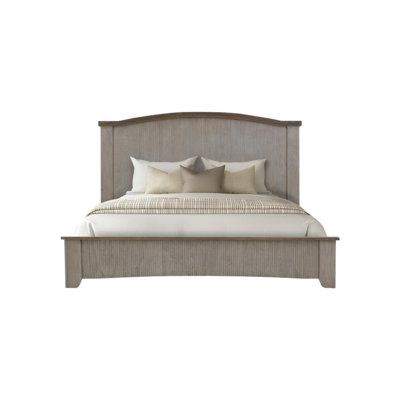 Gray Panel Bed