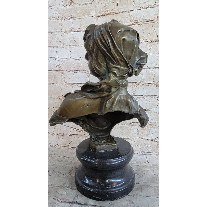 Statue buste Pierro Maiden
