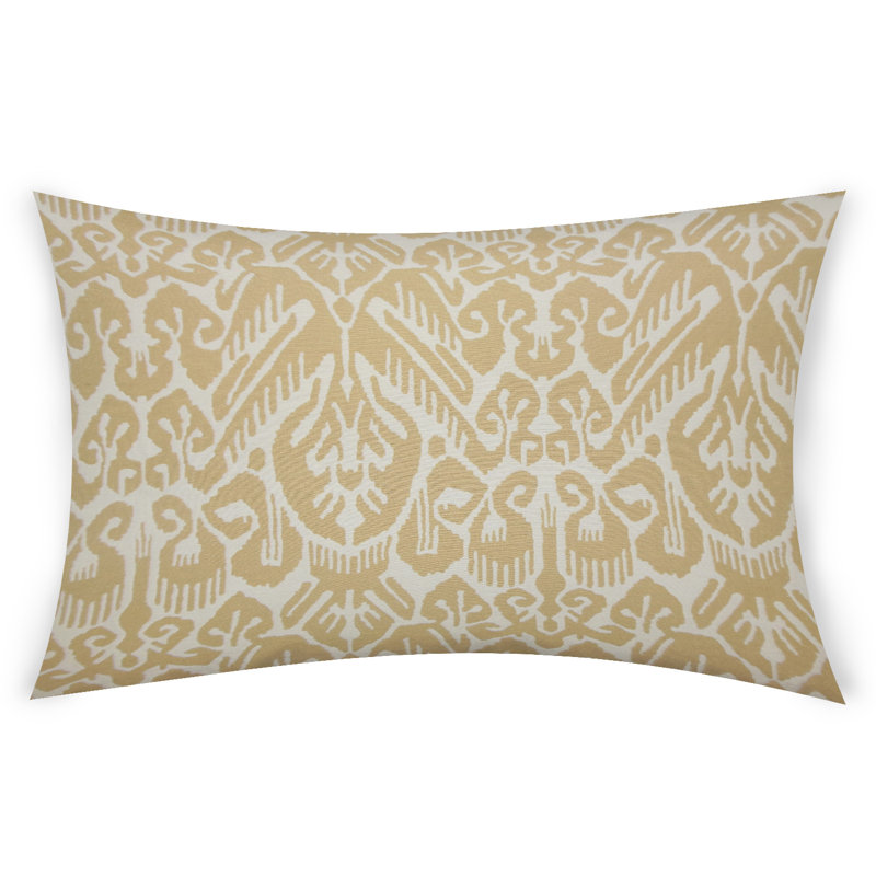 Jovanny Damask Reversible Throw Pillow